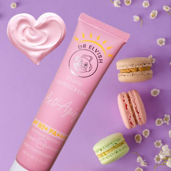 واقي شمس Dr Elvish بتركيبة خفيفة مضادة لعلامات التقدم في السن | 60 مل - الصورة 5