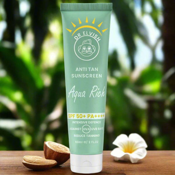 واقي شمس مضاد للتسمير Dr Elvish حماية وترطيب مكثف للبشرة | 60 مل - الصورة 2