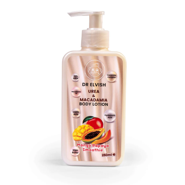 لوشن الجسم DR ELVISH باليوريا والماكاديميا | 250مل
