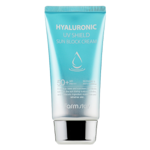 كريم واقي شمس من Farm Stay بحمض الهيالورونيك | 50 مل