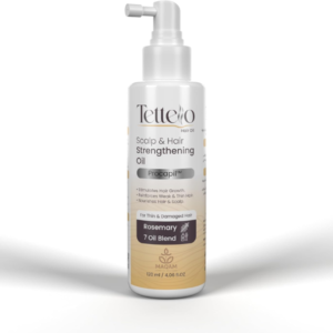 زيت تيتيلو لتقوية فروة الرأس وتكثيف للشعر الرقيق والمتلف | 120 مل