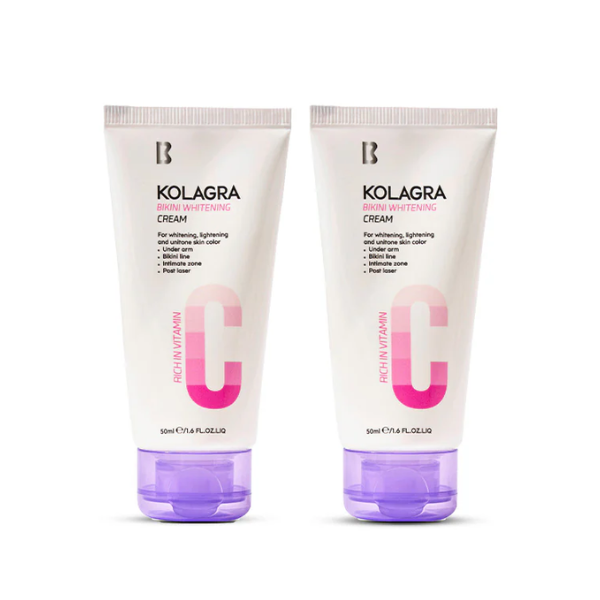 كولاجرا كريم تفتيح البيكيني وتحت الإبط – عرض 1+1 | 50 مل للواحد