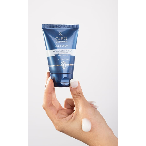 كريم الليل CLEO YOUTH بحمض الهيالورونيك لشدّ ملحوظ أثناء النوم - الصورة 4
