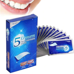 لصقات تبييض الأسنان